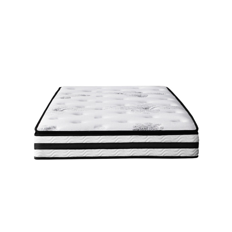 Bedra Single Mattress Breathable Luxury Bed Bonnell Spring Foam Medium 22cm