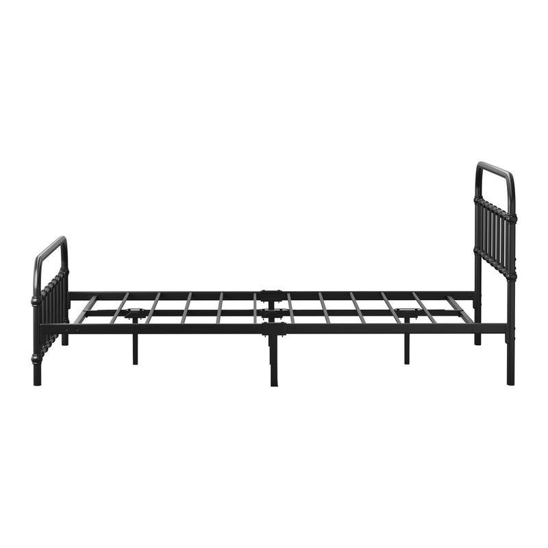 Oikiture Metal Bed Frame Double Size Bed Base Platform
