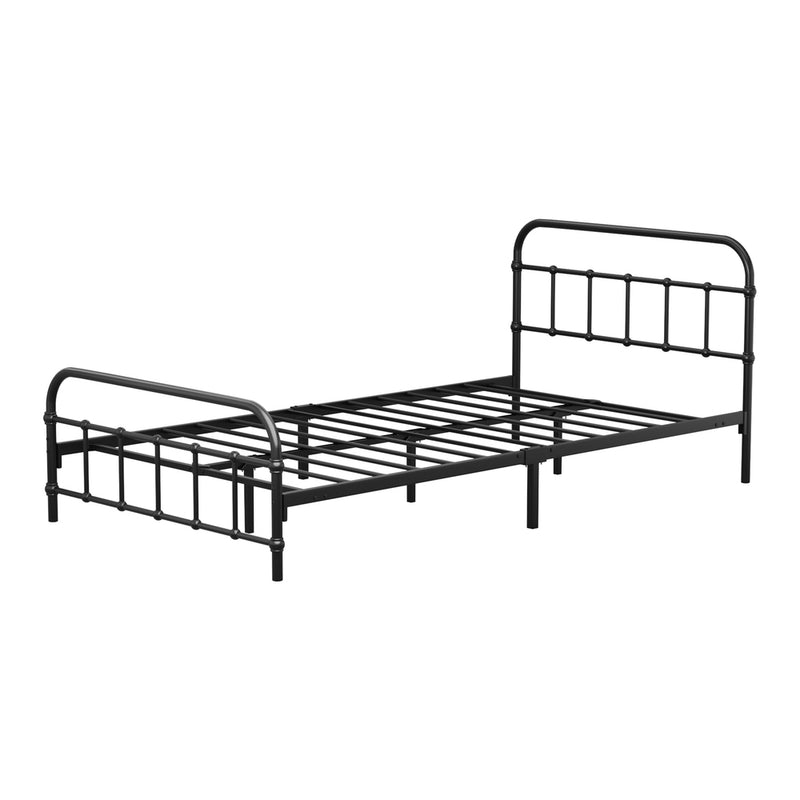 Oikiture Metal Bed Frame King Single Size Bed Base Platform
