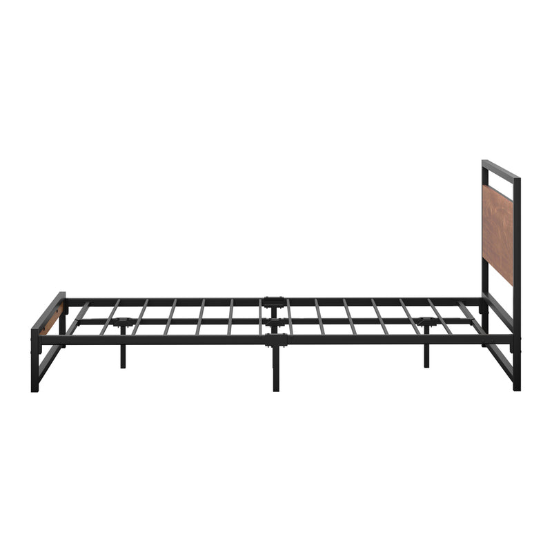 Oikiture Metal Bed Frame King Single Size Beds Base Platform Wood
