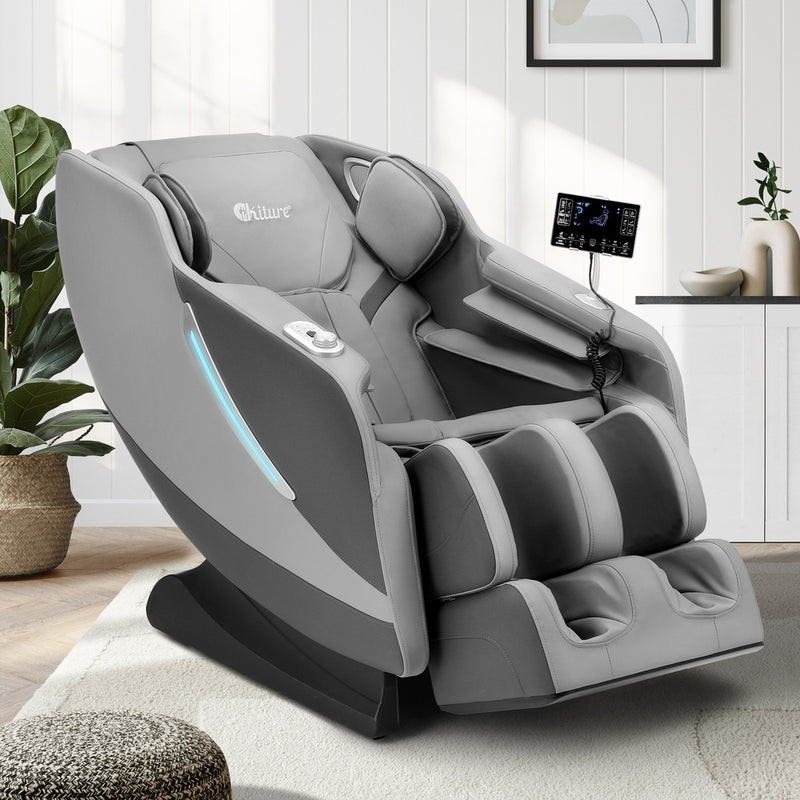 Oikiture Electric Massage Chair Heated Recliner Full Body Massager