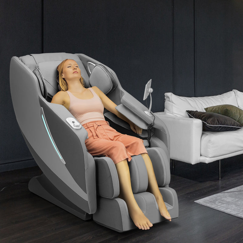 Oikiture Electric Massage Chair Heated Recliner Full Body Massager