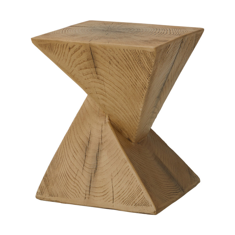 Oikiture Side Table Terrazzo Concrete Wooden