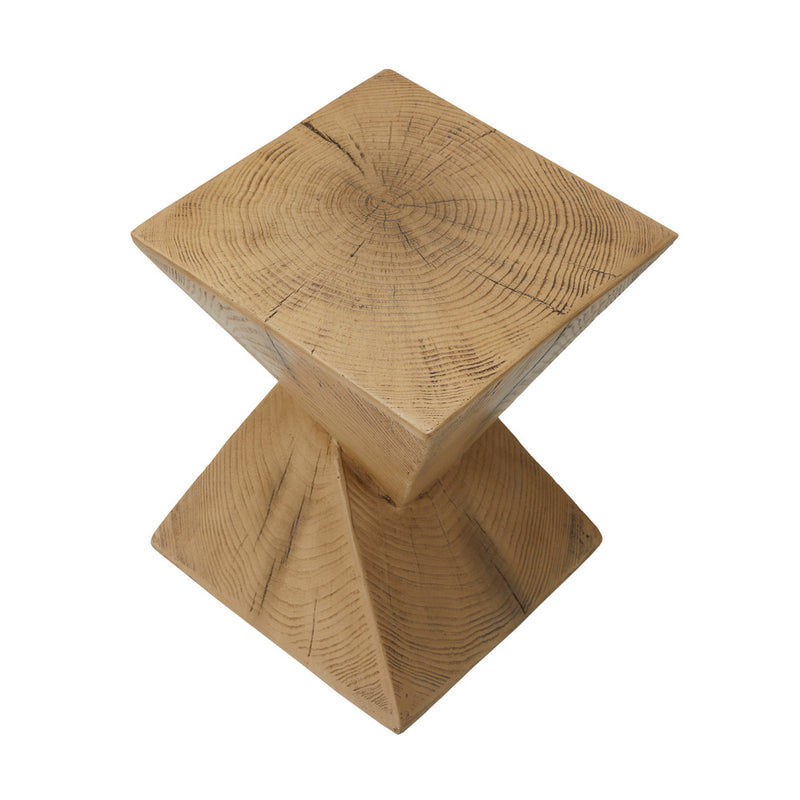 Oikiture Side Table Terrazzo Concrete Wooden