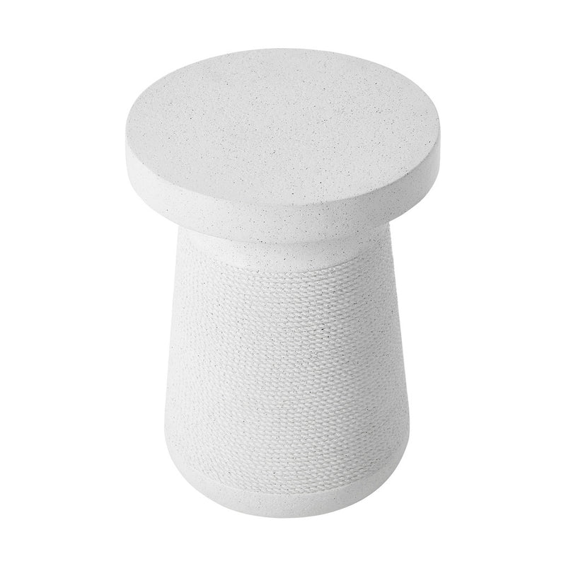 Oikiture Coffee Bedside Table Nightstand White