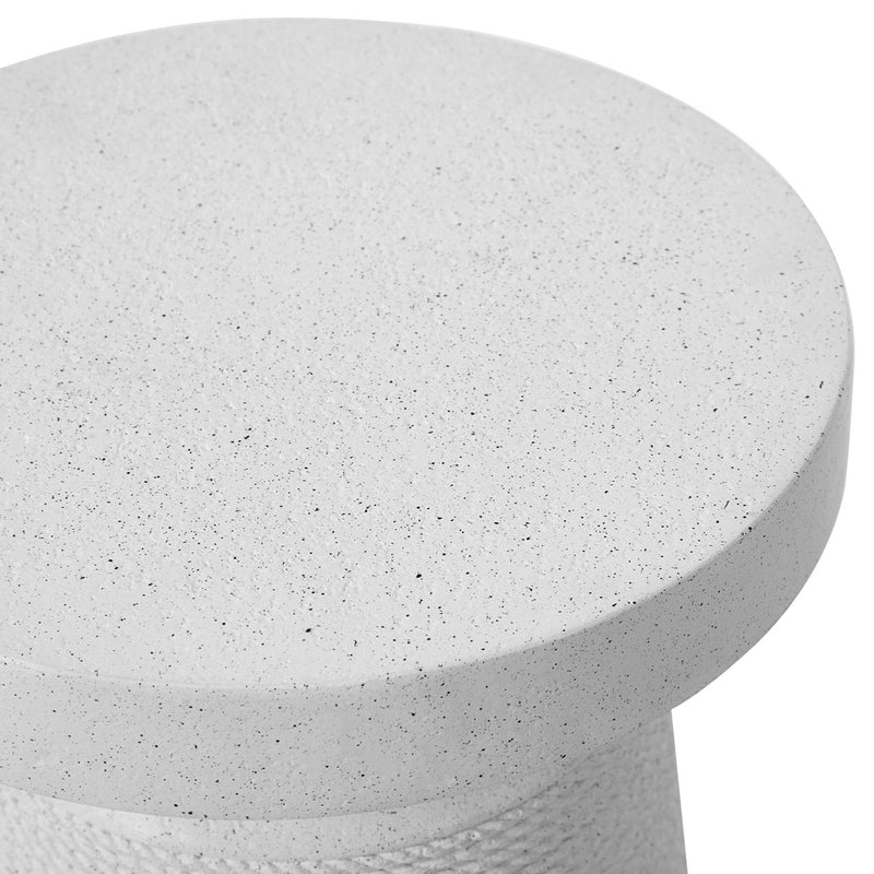 Oikiture Coffee Bedside Table Nightstand White