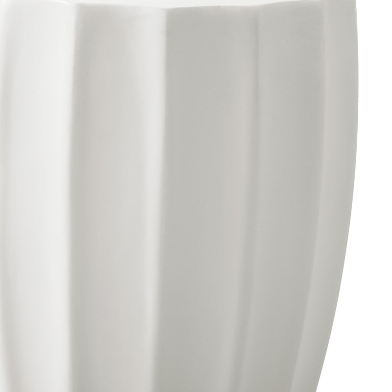 Oikiture Side Table Terrazzo Concrete Outdoor Stand