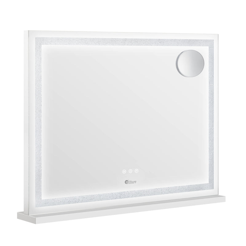 Oikiture LED Makeup Mirror Hollywood Vanity 80x62cm Touch Control