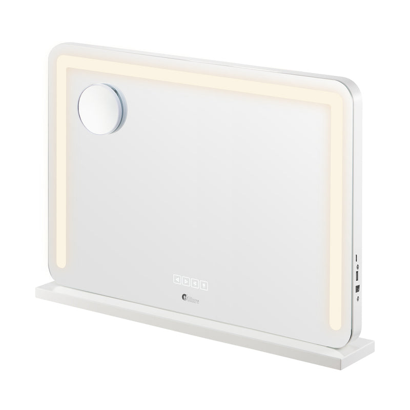 Oikiture Bluetooth Hollywood LED Makeup Mirror 80x62cm