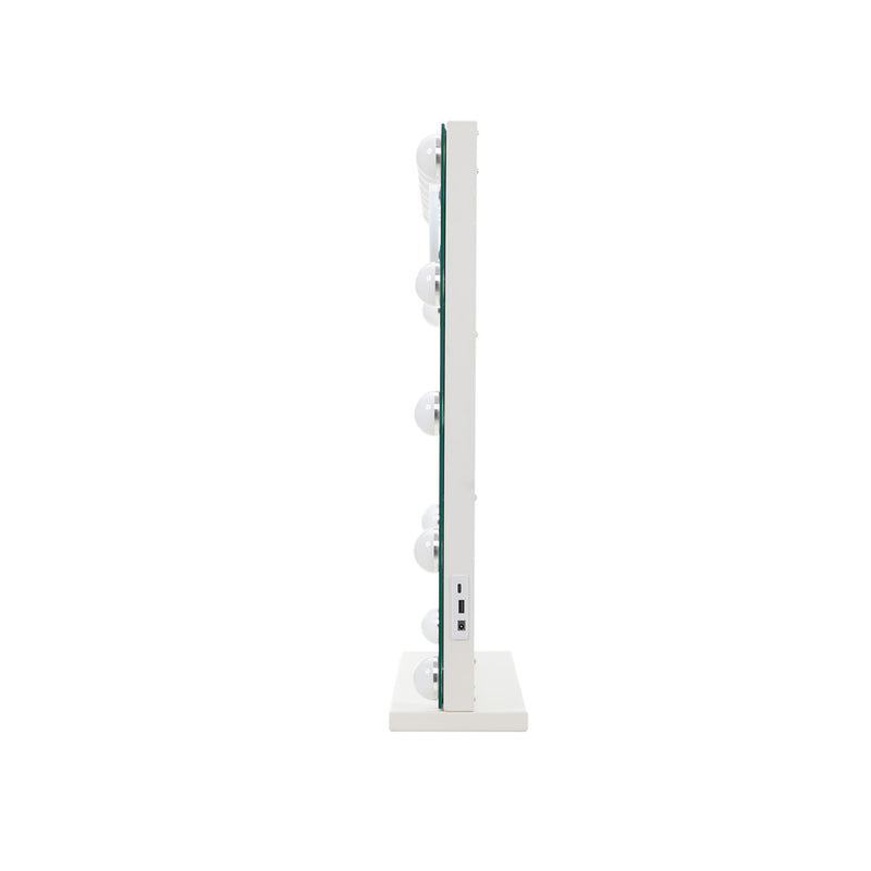 Oikiture Bluetooth Hollywood Makeup Mirror 16 LED Light 90x62cm