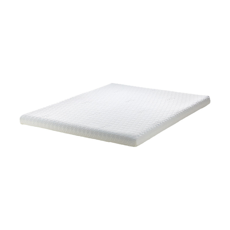 Bedra Memory Foam Mattress Topper Reversible Cool Gel 10cm Double