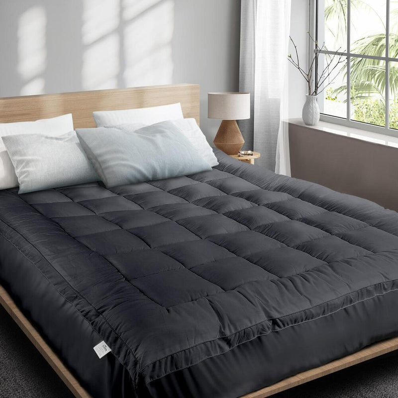Bedra Queen Mattress Topper Pillow Top 1000GSM Microfiber