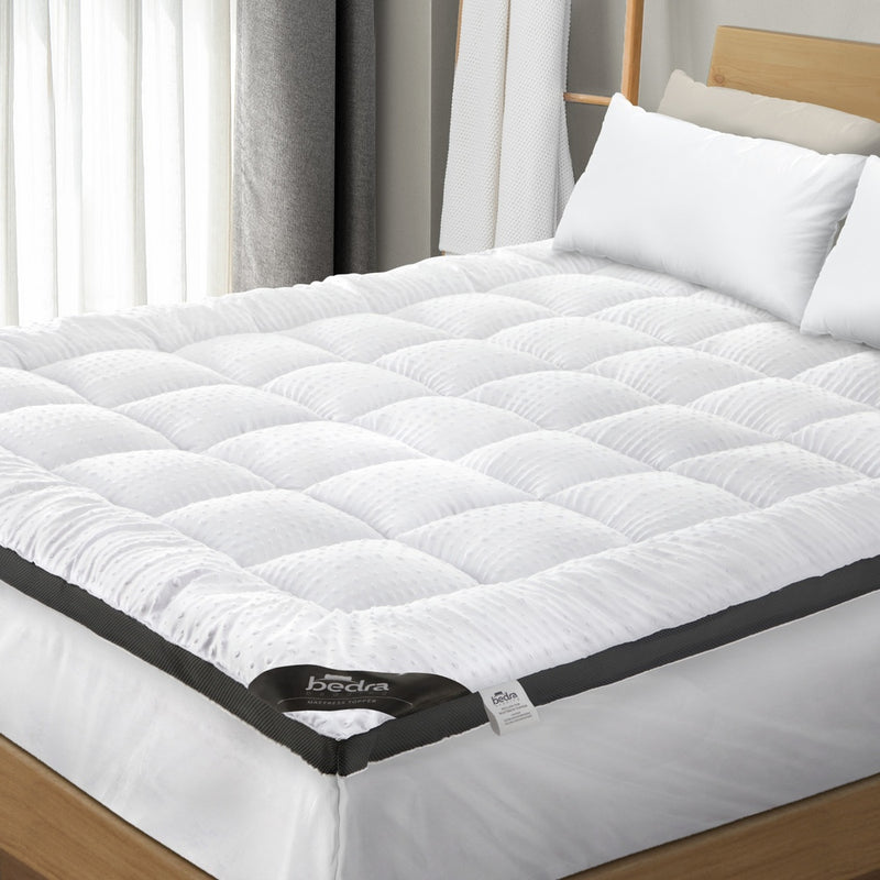 Bedra Mattress Topper Pillowtop Airflow Mesh 5cm King