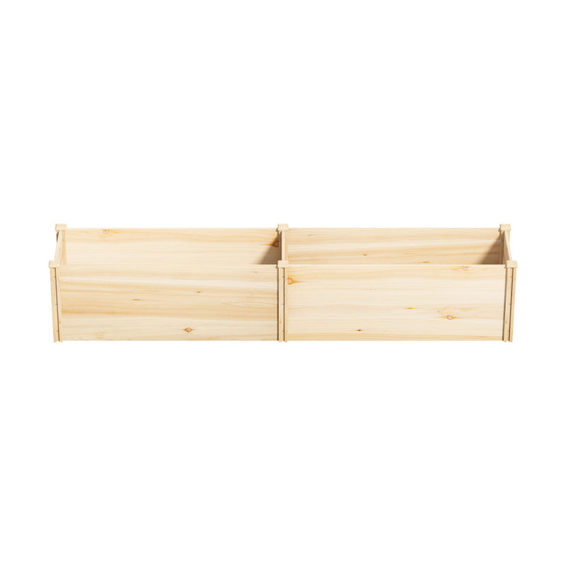 Livsip Garden Bed 240x45x45cm Raised Wooden Planter