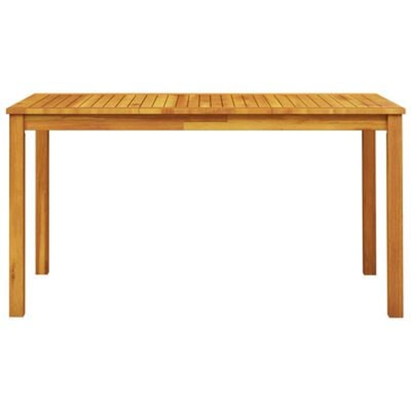vidaXL Garden Dining Set 5 pcs Brown Solid Acacia Wood