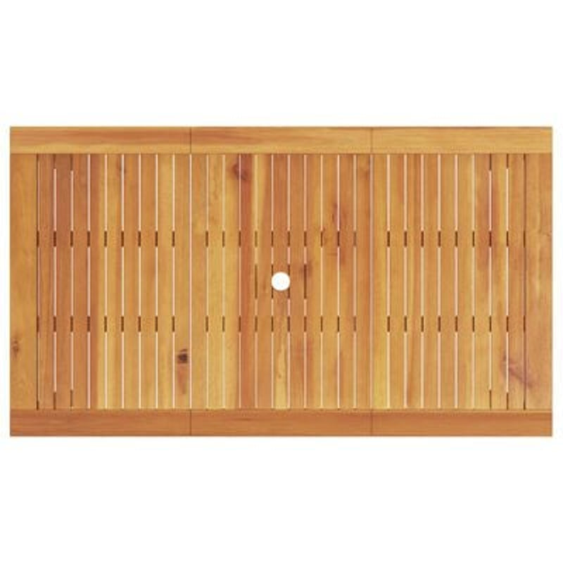 vidaXL Garden Dining Set 5 pcs Brown Solid acacia wood