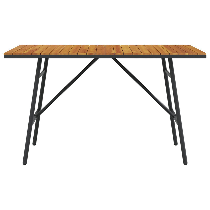 vidaXL Dining Table Brown 110 x 55 x 62 cm Solid Acacia wood