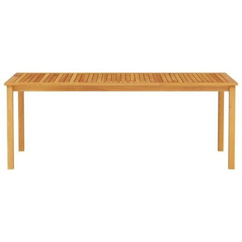 vidaXL Garden Dining Set 9 pcs Brown Solid Acacia Wood