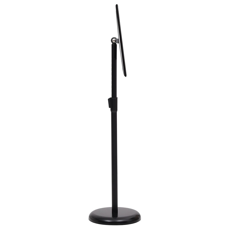 vidaXL Poster Stands 2 pcs Black 32.7 x 24 x 108 cm Aluminium