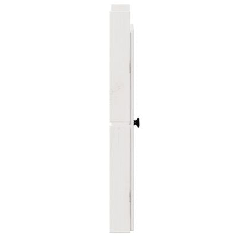vidaXL Kitchen Door 2 pcs White 50 x 9 x 82 cm Solid Pine wood