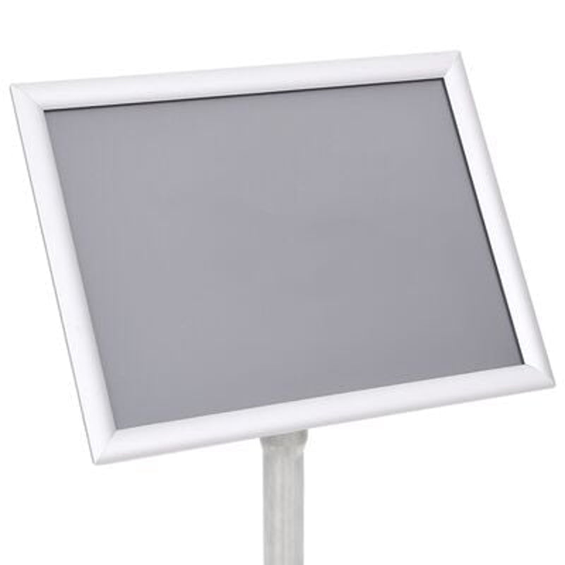 vidaXL Poster Stands 2 pcs Silver 32.7 x 24 x 108 cm Aluminium