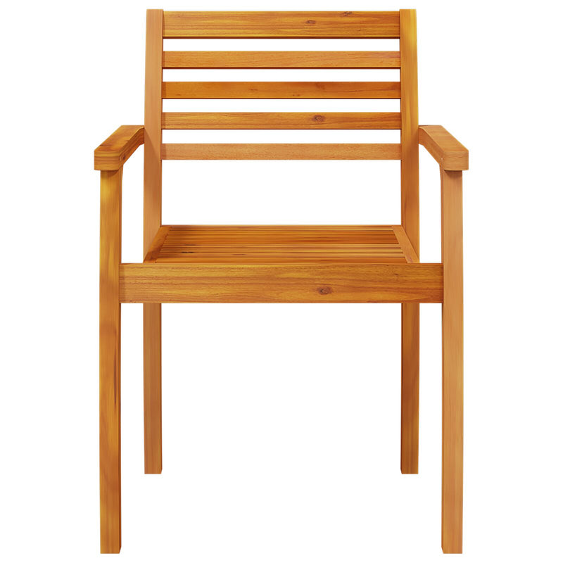 7 Piece Garden Dining Set Solid Wood Acacia