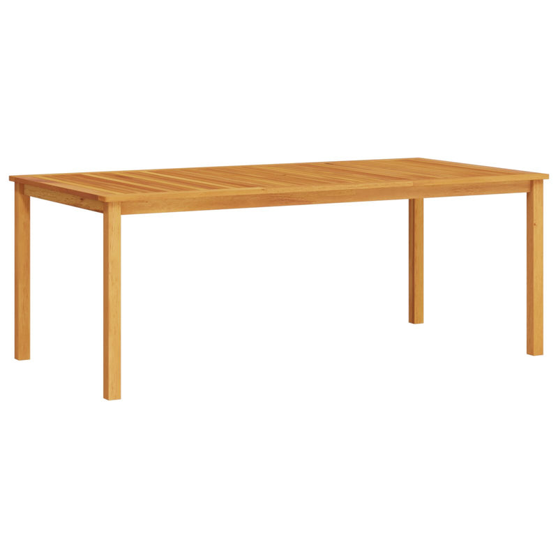 vidaXL Garden Dining Set 9 pcs Brown Solid Acacia Wood