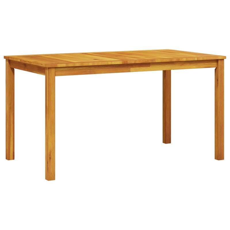 7 Piece Garden Dining Set Solid Wood Acacia