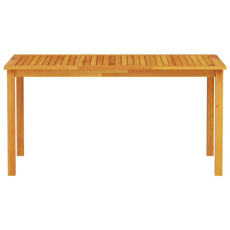 vidaXL Garden Dining Set 5 pcs Brown Solid acacia wood