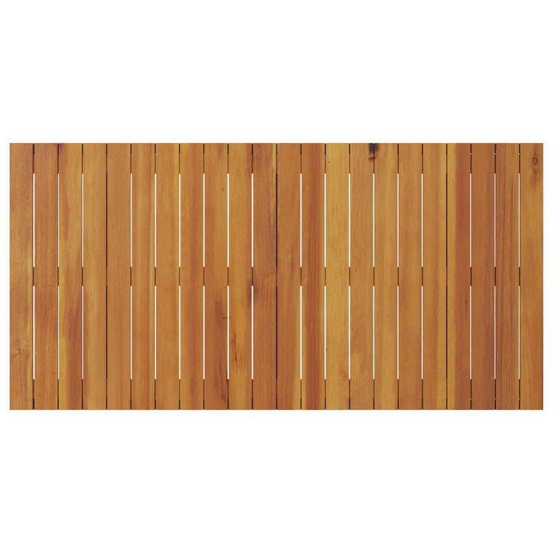 vidaXL Dining Table Brown 110 x 55 x 62 cm Solid Acacia Wood