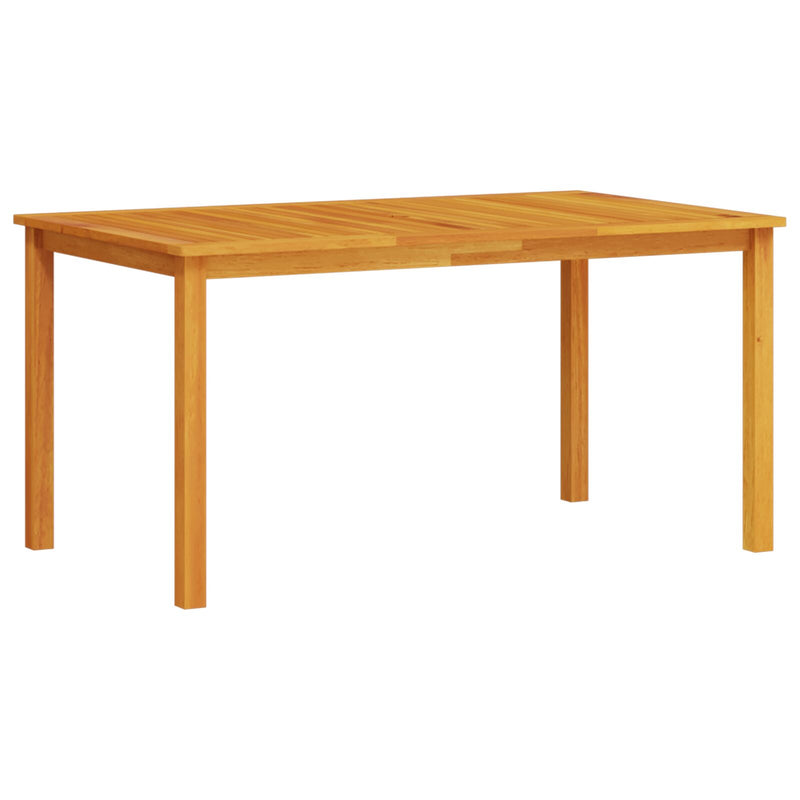 vidaXL Garden Dining Set 5 pcs Brown Solid Acacia Wood