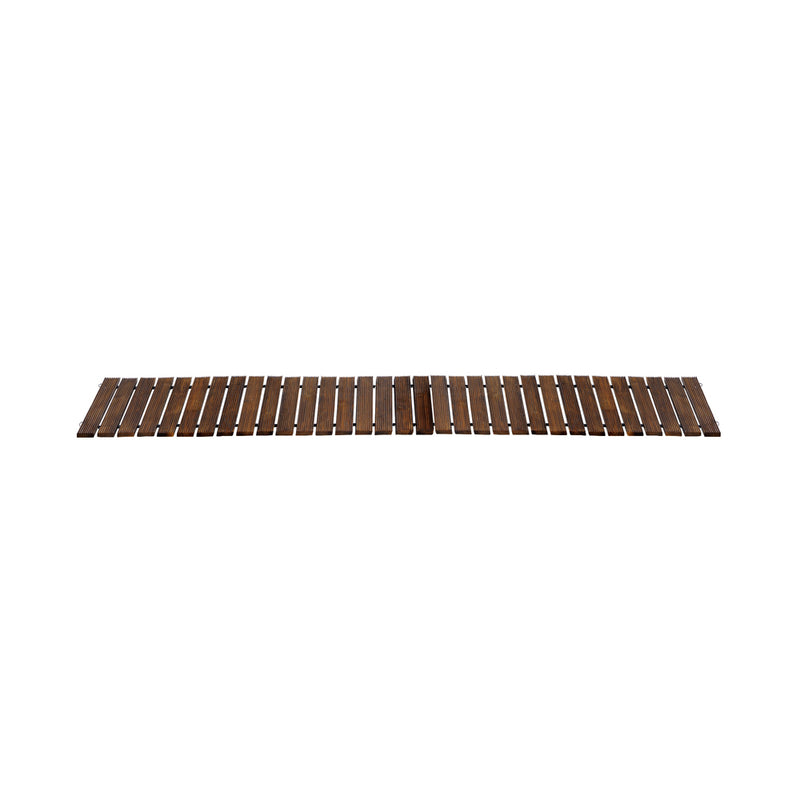 Livsip Garden Wooden Pathway 8ft Roll-Out Straight Walkway