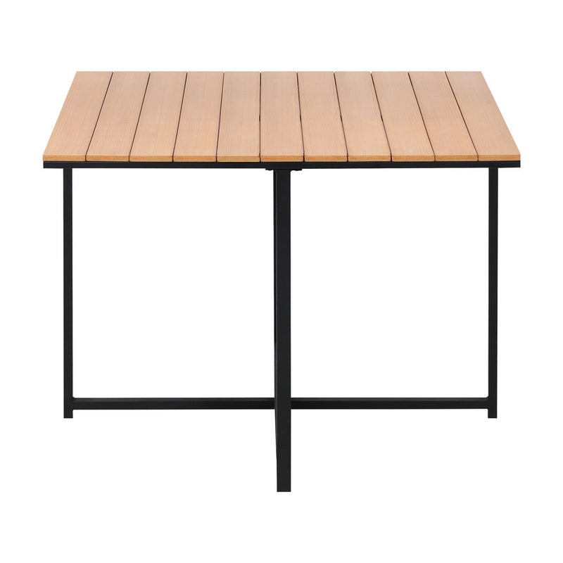 Livsip Outdoor Dining Table Lounge Setting Wood-Plastic