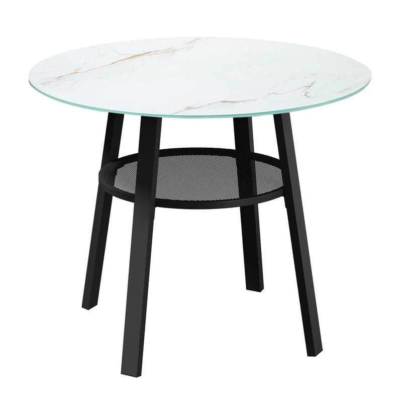 Livsip 3PCS Outdoor Dining Set Table Lounge Chair
