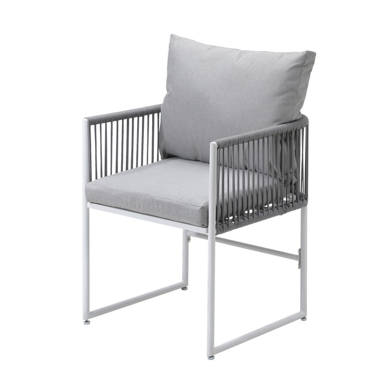 Livsip 3PCS Outdoor Dining Lounge Chair Table Bistro Set