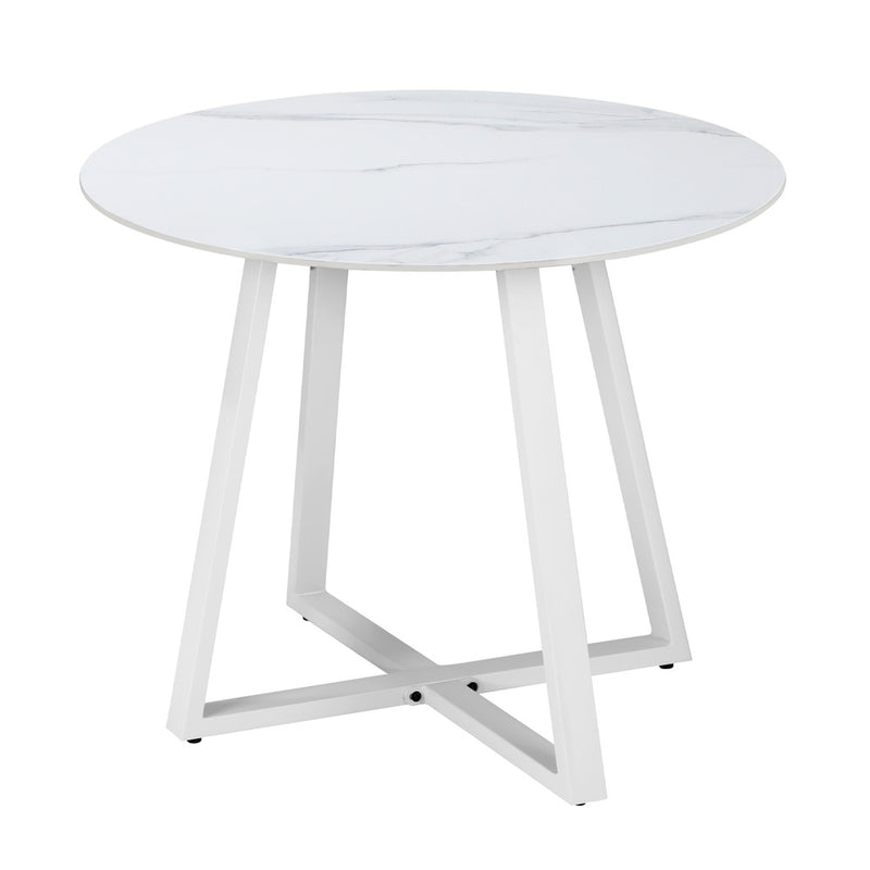 Livsip 3PCS Outdoor Dining Set Table&Chairs Bistro Set