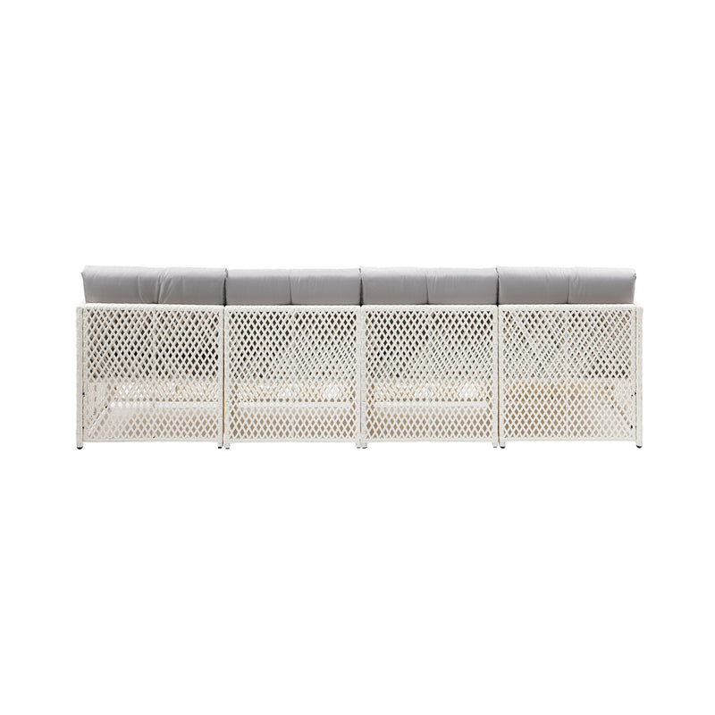 Livsip Outdoor Furniture Sofa Set 7-Piece Wicker Lounge Setting