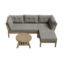 Livsip 5 Piece Outdoor Sofa Set Garden Lounge Patio Setting