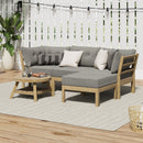 Livsip 5 Piece Outdoor Sofa Set Garden Lounge Patio Setting