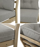 Livsip 5 Piece Outdoor Sofa Set Garden Lounge Patio Setting