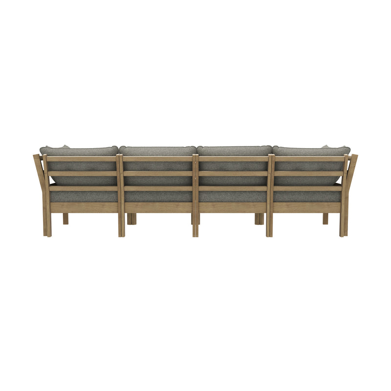Livsip 4PCS Outdoor Sofa Set Patio Furniture Beige