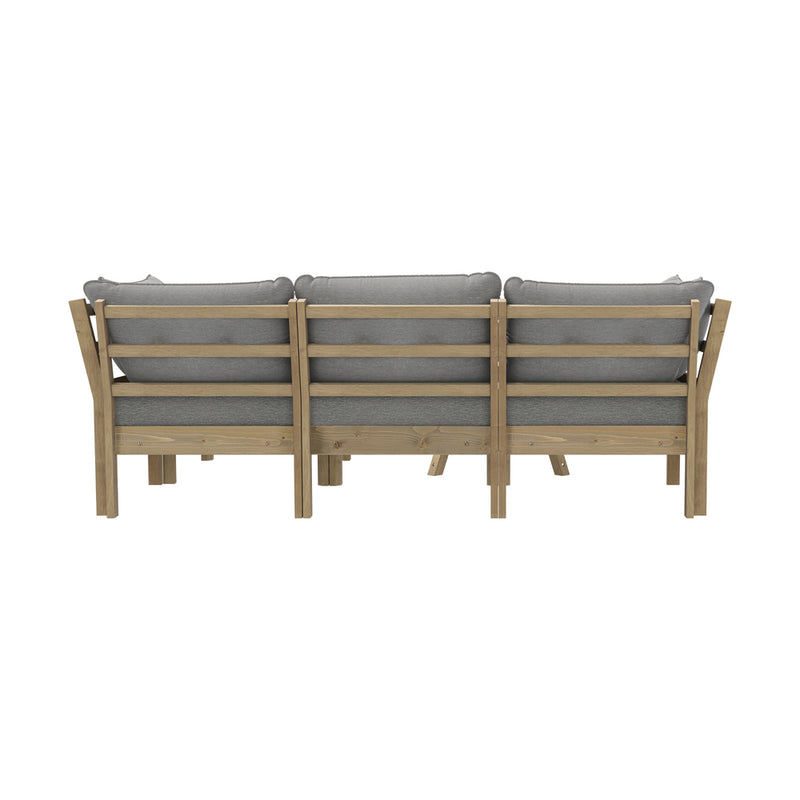 Livsip 5 Piece Outdoor Furniture Set Garden Lounge Sofa