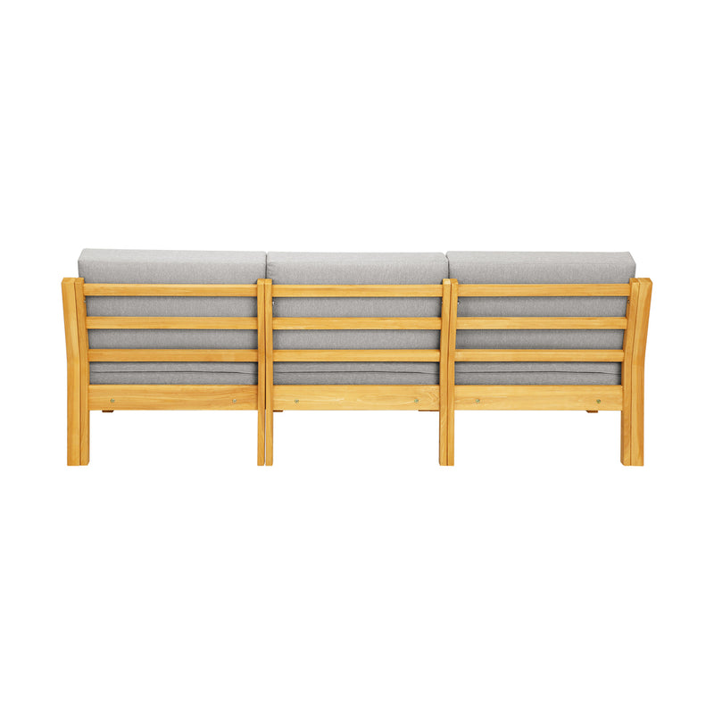 Livsip Outdoor Sofa Set Wooden Table Lounge 5Piece