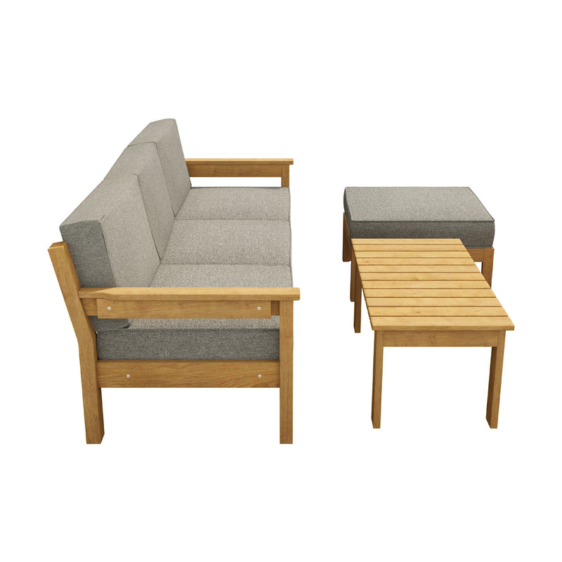 Livsip 5PCS Outdoor Furniture Sofa Set Lounge Setting
