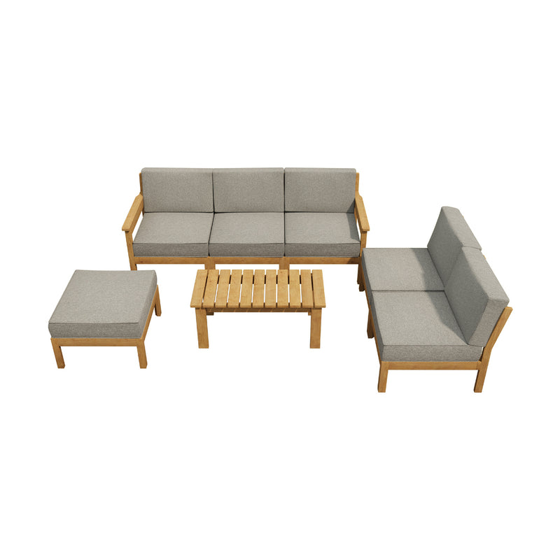Livsip 7PCS Outdoor Sofa Set Garden Lounge Setting