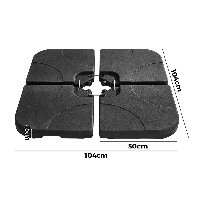 Livsip Outdoor Umbrella Base Water Pod 60KG Weight Capacities