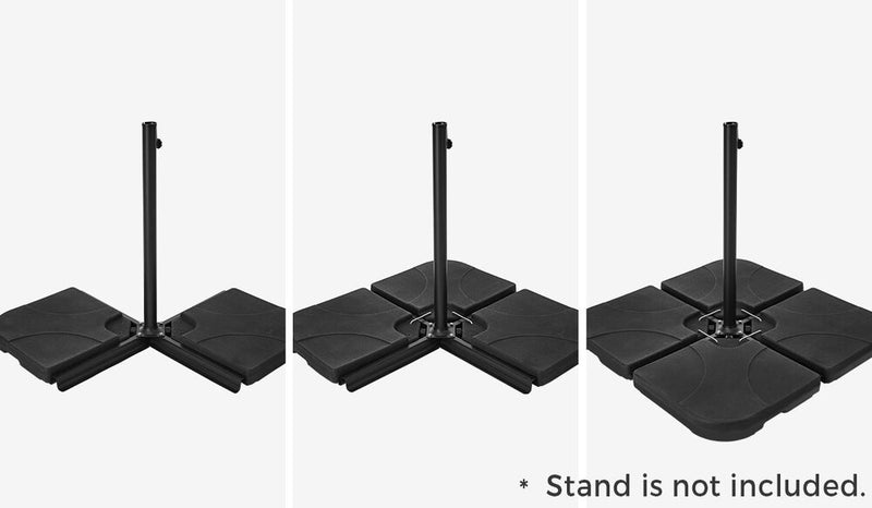 Livsip Outdoor Umbrella Base Water Pod 60KG Weight Capacities