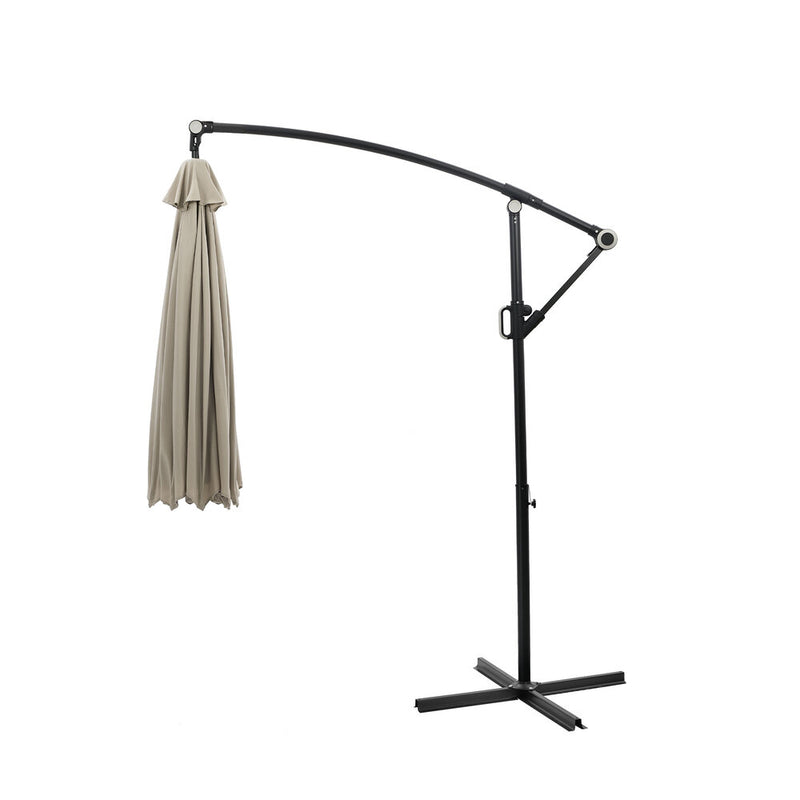Livsip Outdoor Umbrella 3M Cantilever 360° Rotation Beige