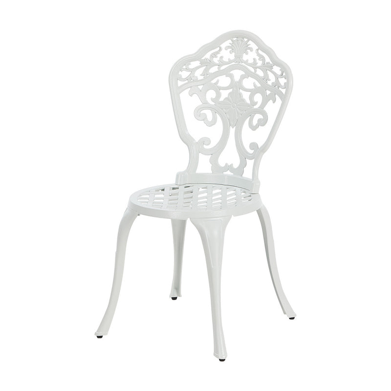 Livsip 3 Piece Outdoor Patio Set Garden Furniture White