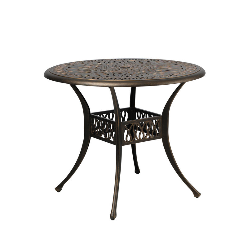 Livsip 3 Piece Outdoor Patio Set Bistro Cast Aluminium